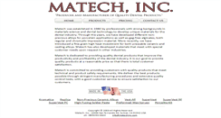 Desktop Screenshot of matechinc.com